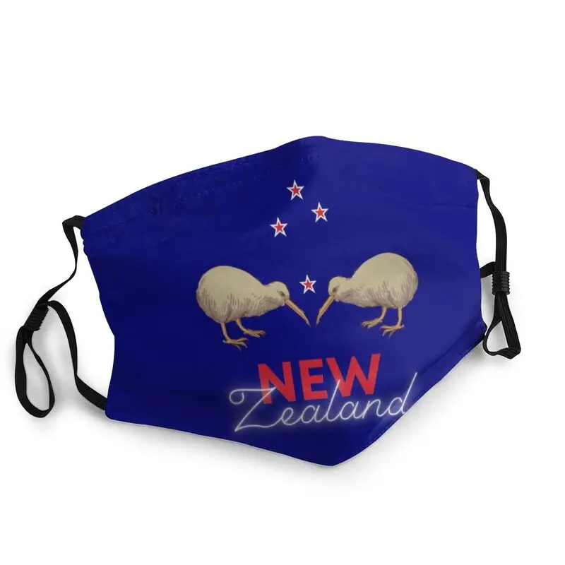 

Kiwis из Новой Зеландии, моющаяся мужская маска для лица, маска для защиты от пыли, маска-респиратор