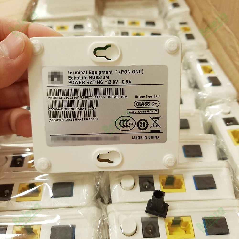 Новый HG8310M ONT ONU XPON Novo EPON/GPON двойной режим 1GE с одним портом применим к терминалу FTTH