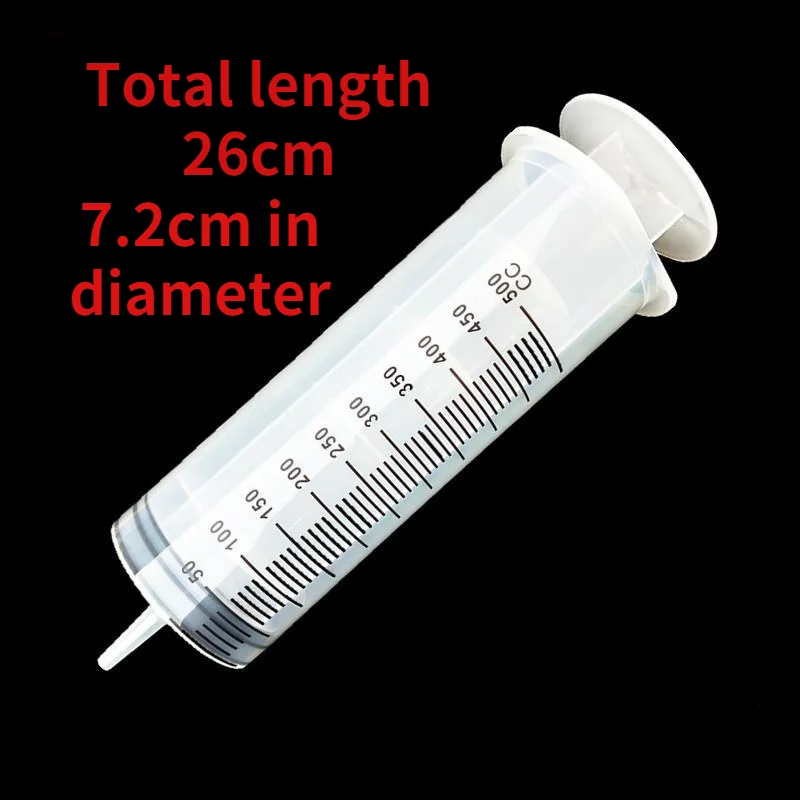 Шприц многоразовый 500 мл 1 м с трубкой | Инструменты