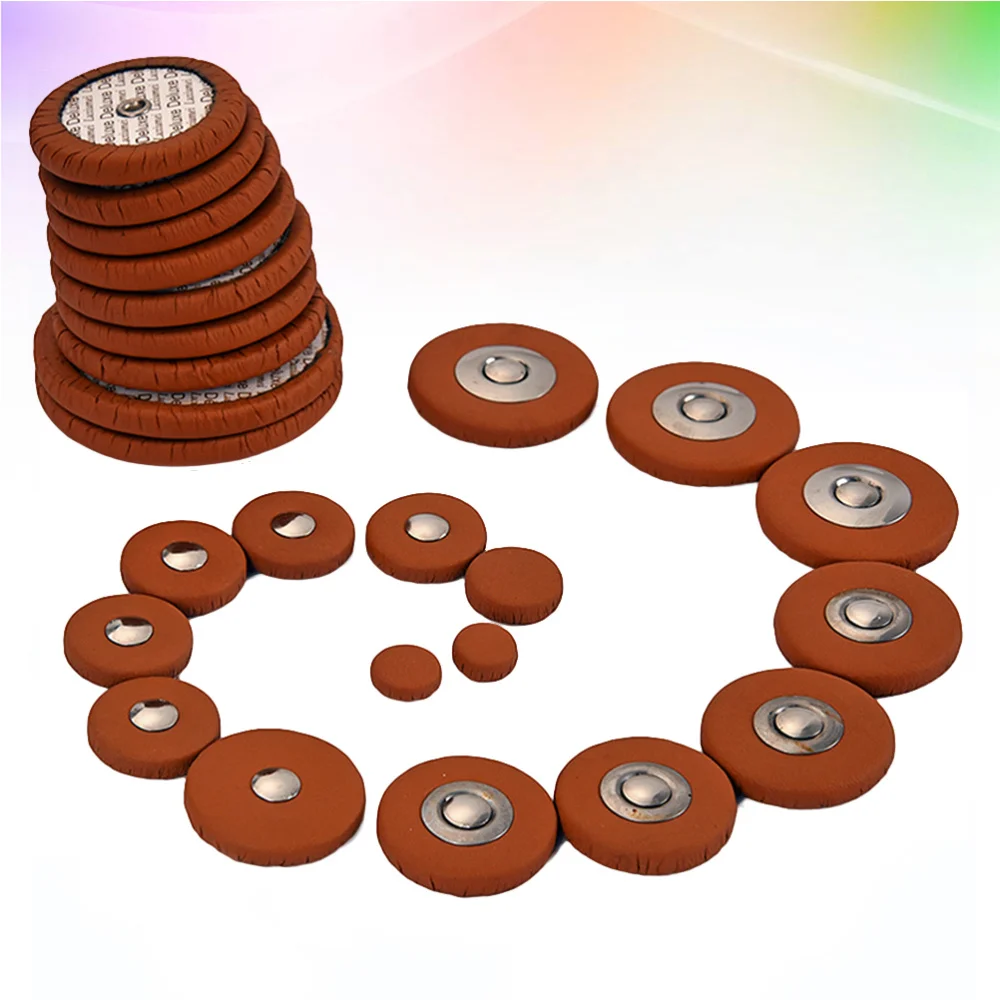 

25pcs Saxophone Leather Pad Alto Sax Leather Pads Replacement Saxophone Cushion