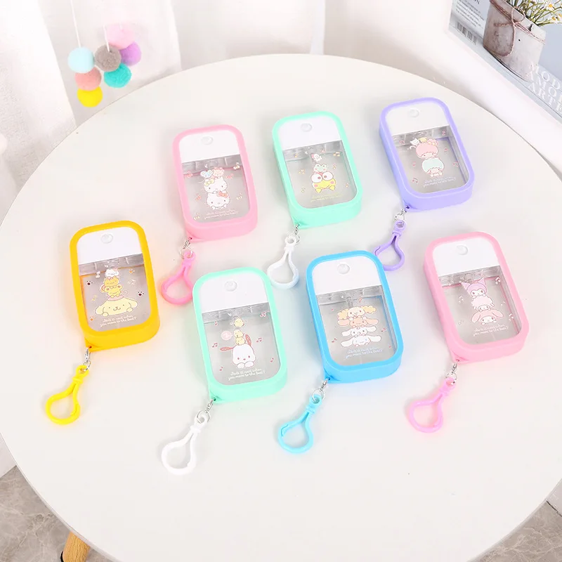 

Cute Cartoon Creative Portable Spray Bottle My Melody Kuromi Cinnamoroll Sanrios Series Spray Bottle Can Hold Perfume or Alcohol
