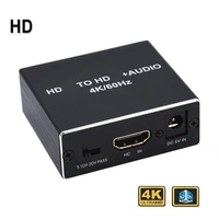 5 1 optical audio adapter 4k 60hz audio extractor splitter hdmi compatible to hdmi compatible audio converter