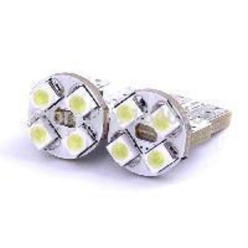 Светодиодный индикатор T10 W5W 168 192 2W Белый 2 SMD 2835 (2 шт.)|led indicator lamp|indicator lampled t10 |