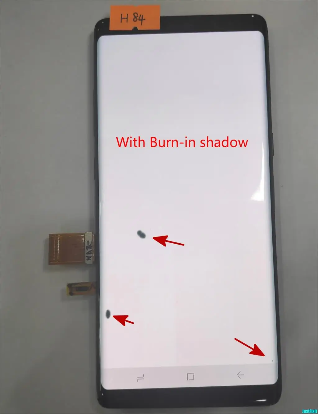 H84 Для samsung Galaxy Note 8 N9500 N950FD N950U дефект ЖК-дисплей кодирующий преобразователь сенсорного экрана в сборе 6," Super Amoled - Цвет: H84