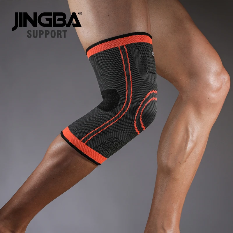 Спортивный наколенник JINGBA фиксатор для баскетбола волейбола эластичный