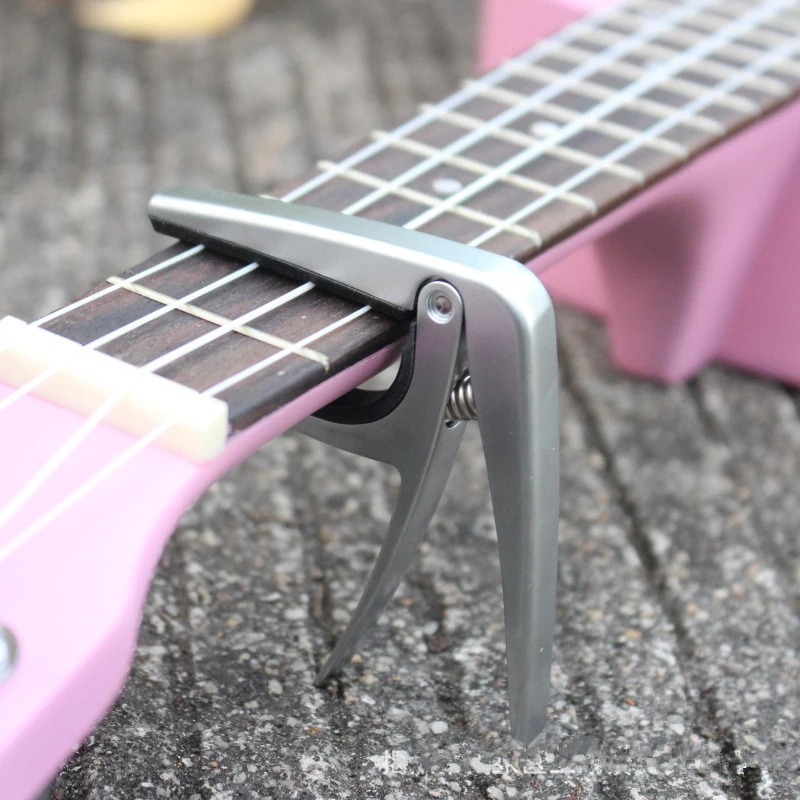 Ukulele Capo No Guitar Small Mini Acoustic Aroma Clip Exclusive Zinc Alloy Material Parts Accessories Musical Instrument | Спорт и