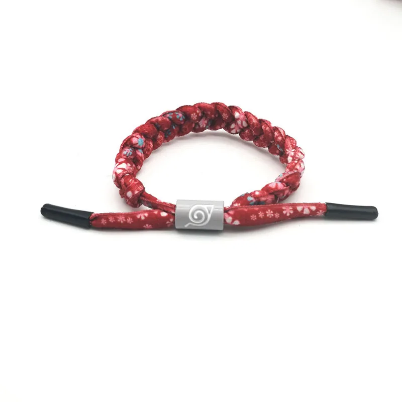 Браслет Наруто ручной работы Тканые шнурки браслет Пара студентов Человек-паук