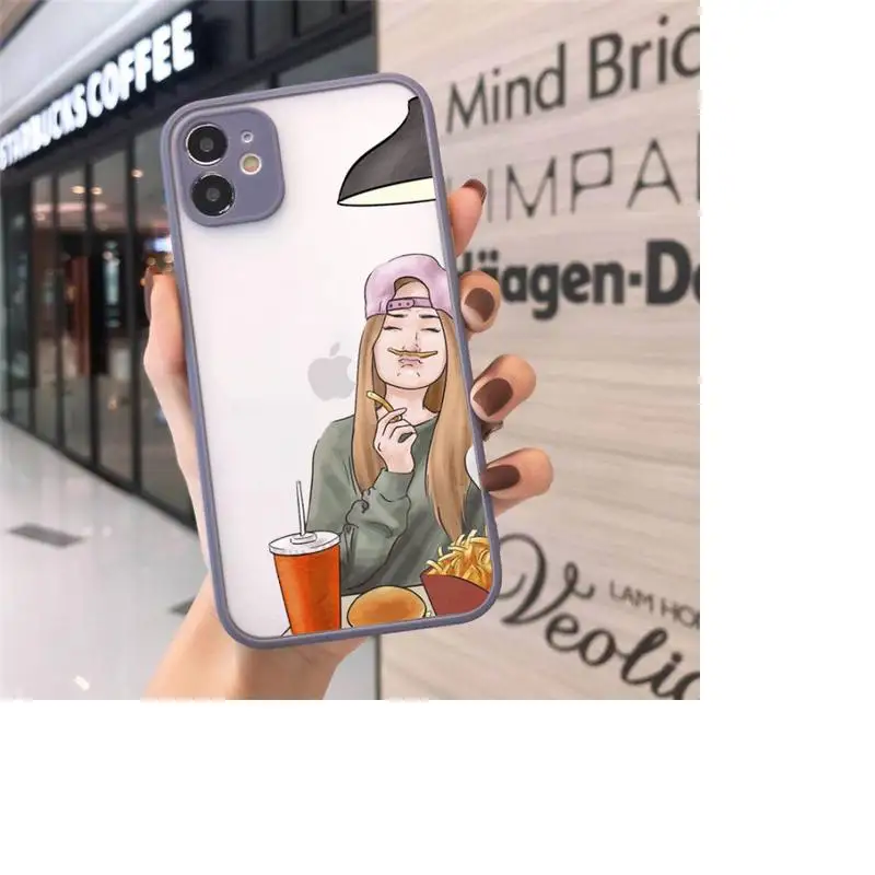 

Girls Bff Best Friends Forever Phone Cases matte transparent For iphone 7 8 11 12 plus mini x xs xr pro max luxury brand cover