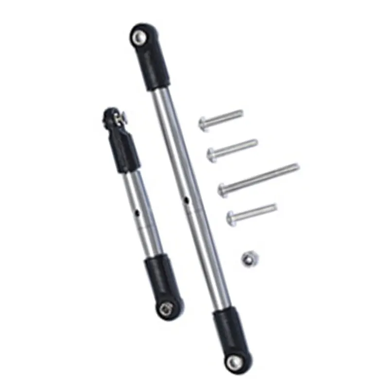 

Stainless Steel Front & Rear Teeth Adjustable Whole Car Tie Rod for TAMIYA CC02 4WD G500 Rc Crawler