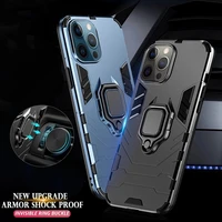 anti shock proof case for iphone 11 12 13 14 pro max x xr xsmax se 8 6 6s 7 plus pcsilicone iron man kickstand phone cover