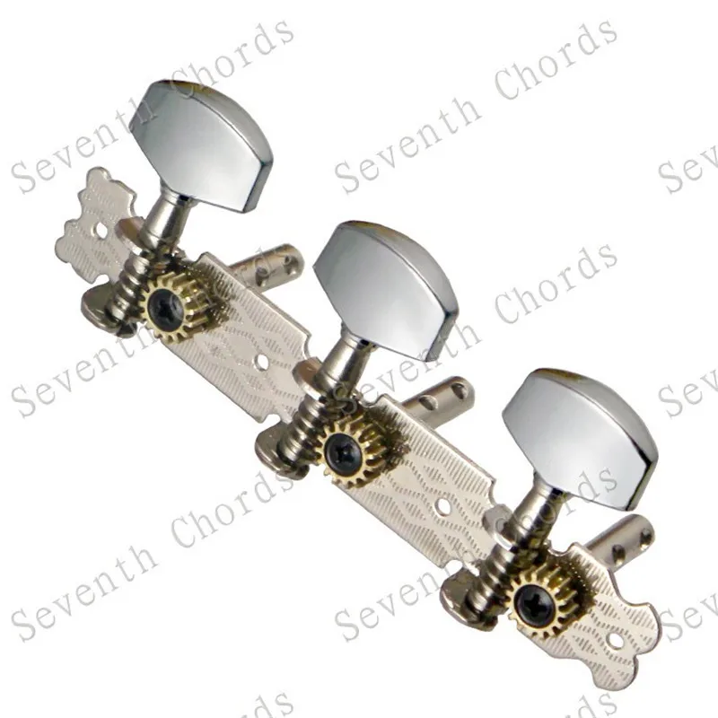 Набор из 2 шт. хромированных колышек для настройки клавиш машинных головок тюнеры