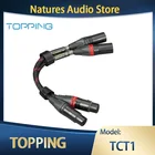 TOPPING TCX1 аудиофильский 6N монокристаллический медный XLR сбалансированный линейный XLR профессиональный аудиокабель