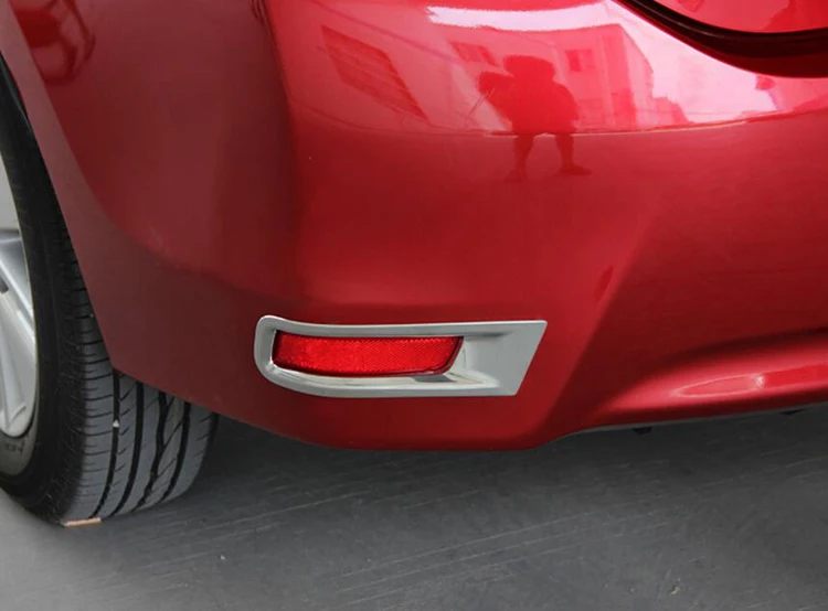 ABS хромированный задний бампер противотуманный светильник накладка отражатель