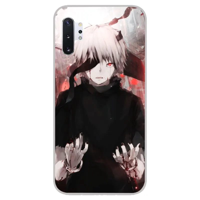 Kaneki Eye mask Matte Silicone Case For Samsung galaxy Note 10 pro 9 8 A90 A70 A60 A50 A40 A30 A10 M40 M30 M20 M10 cover |