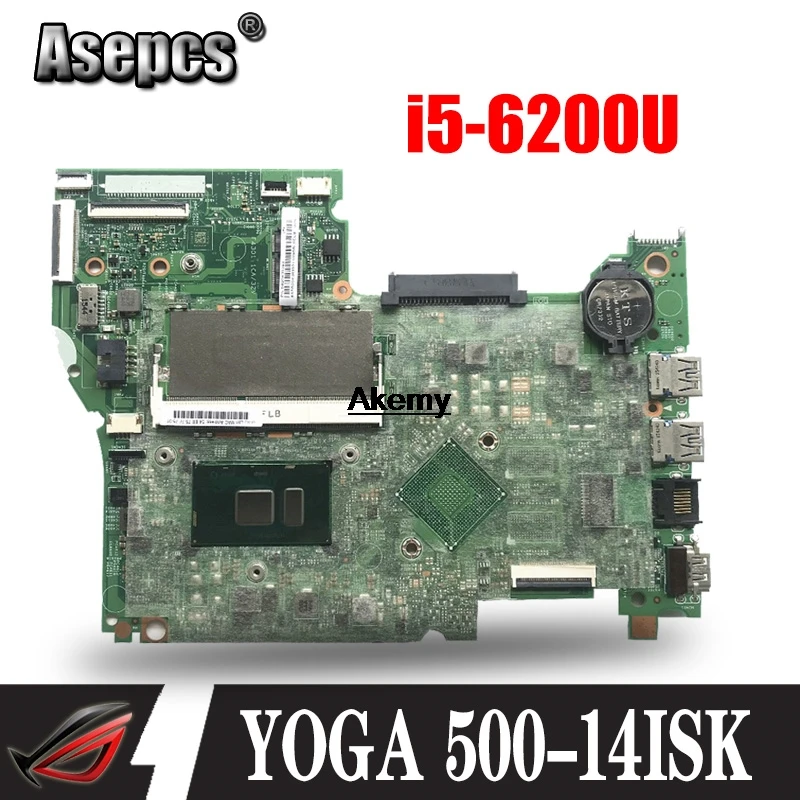 Для lenovo YOGA 500-14ISK FLEX3-1480 материнская плата для ноутбука i5-6200U DDR3 интегрированная