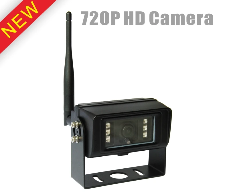 

720P Wireless Digital Vehicle Camera rear view system with IP69K Waterproof - 2.4G Hz wireless signal