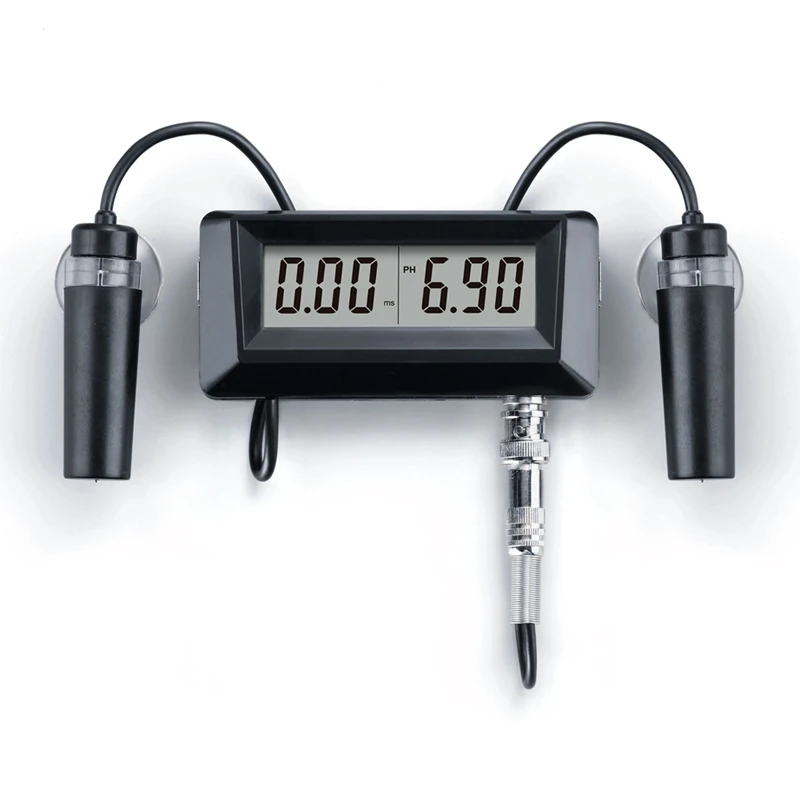 Online PH монитор солености 2 в 1 цифровой тестер pH для аквариума бассейна спа морской