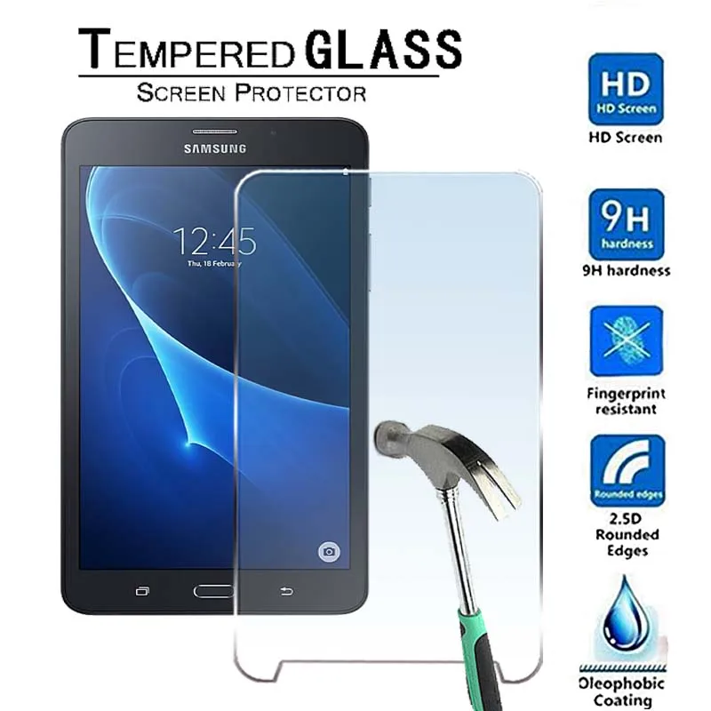 

For Samsung Galaxy Tab A 7.0 (2016) T280 -Premium Tablet 9H Tempered Glass Screen Protector Film Guard Cover