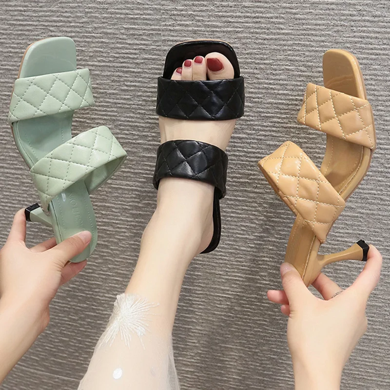 2021 Роскошные брендовые шлепанцы без задника с открытыми пальцами размера плюс 41