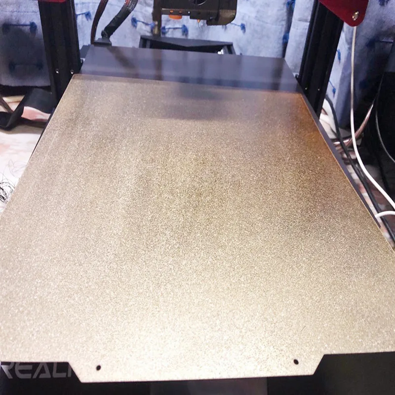 3D принтер 508x508 мм CR 10S5 heatbed текстурированный усиленный пружинный стальной лист с
