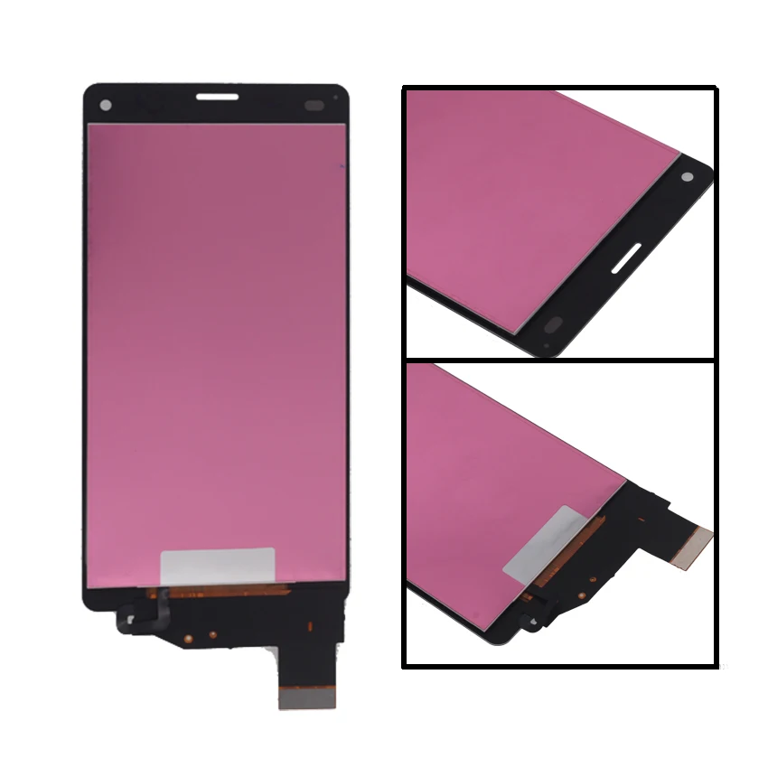 Для Sony Xperia Z3 compact D5803 D5833 ЖК дисплей дигитайзер Сенсорная стеклянная панель Мини