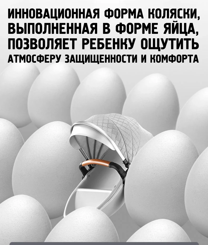 Voondo Коляска доступна, лежащая и складная, высокая и портативная, двухсторонняя новорожденная амортизатор 0-4 месяца детская коляска