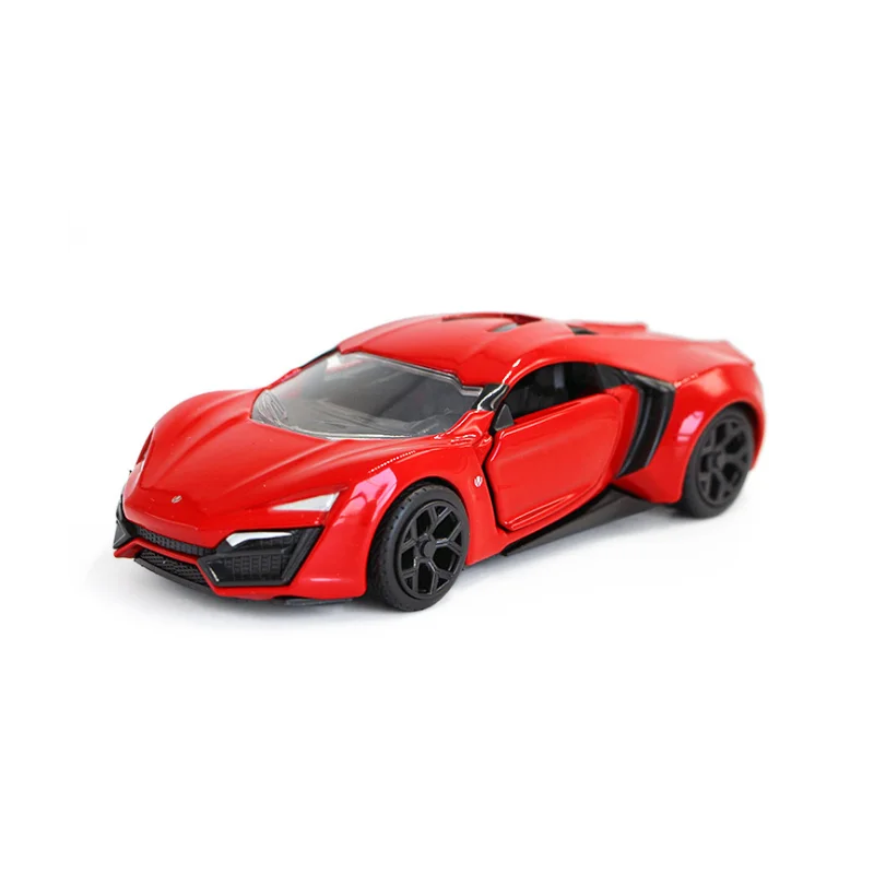 

Модель спортивного автомобиля JADA 1:32 Lycan, игрушечный автомобиль из сплава, Детская изысканная коробка