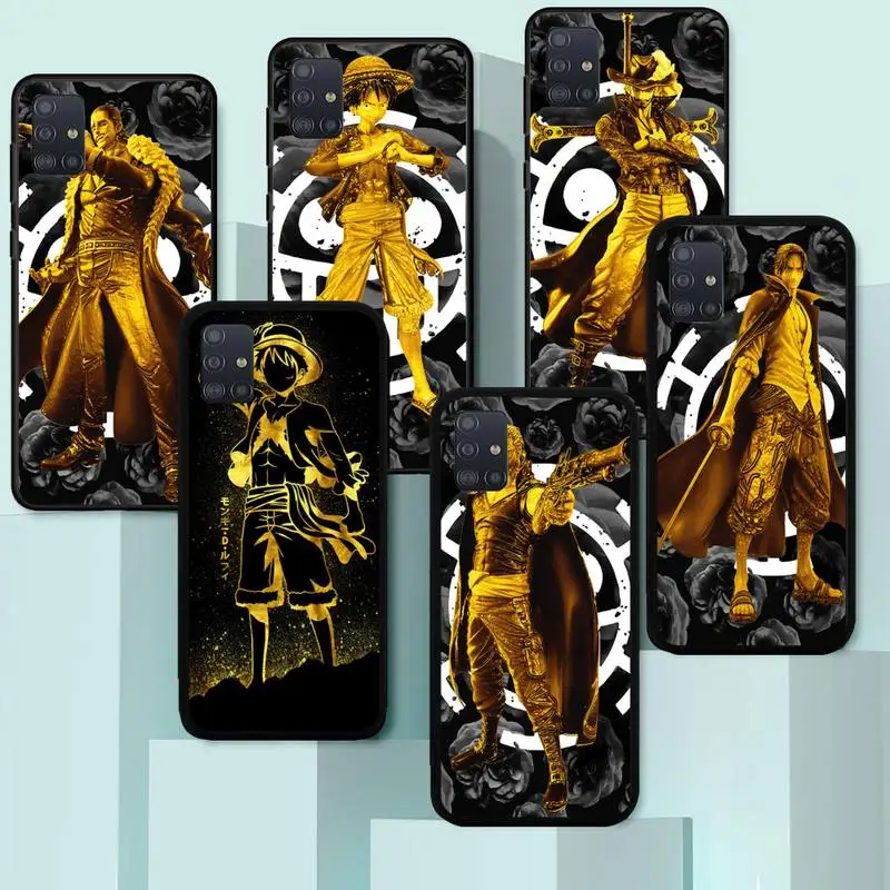

one piece zoro luffy Japan anime Phone Case For Samsung A50 A51 A71 A12 A72 A52 A32 A02 A20E A31 A40 A70 A80 Fundas coque
