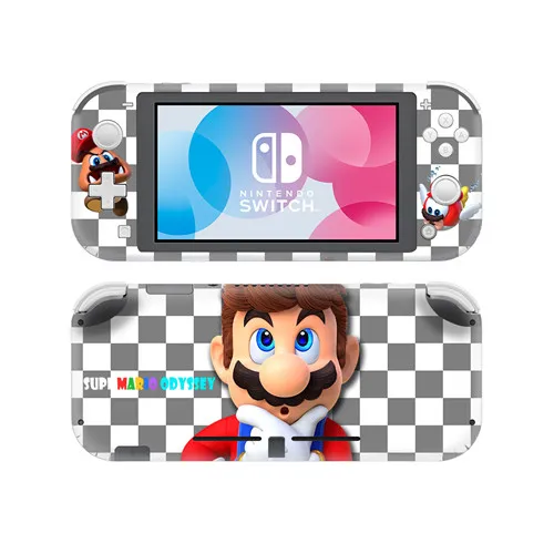 YSNSL0295 Супер Марио Одиссея кожи наклейка для nintendo переключатель Lite консоль и контроллер переключатель легкий протектор кожи Стикеры винил - Цвет: YSNSL0295
