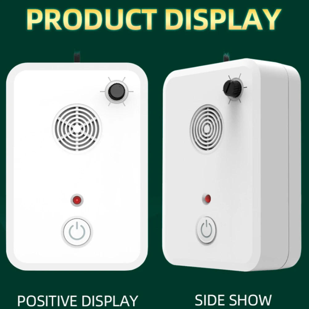 

2 IN 1 Electronic Ultrasonic Insect Repeller Rats Mosquito Bugs Cockroach Killer + Anion Air Purifier