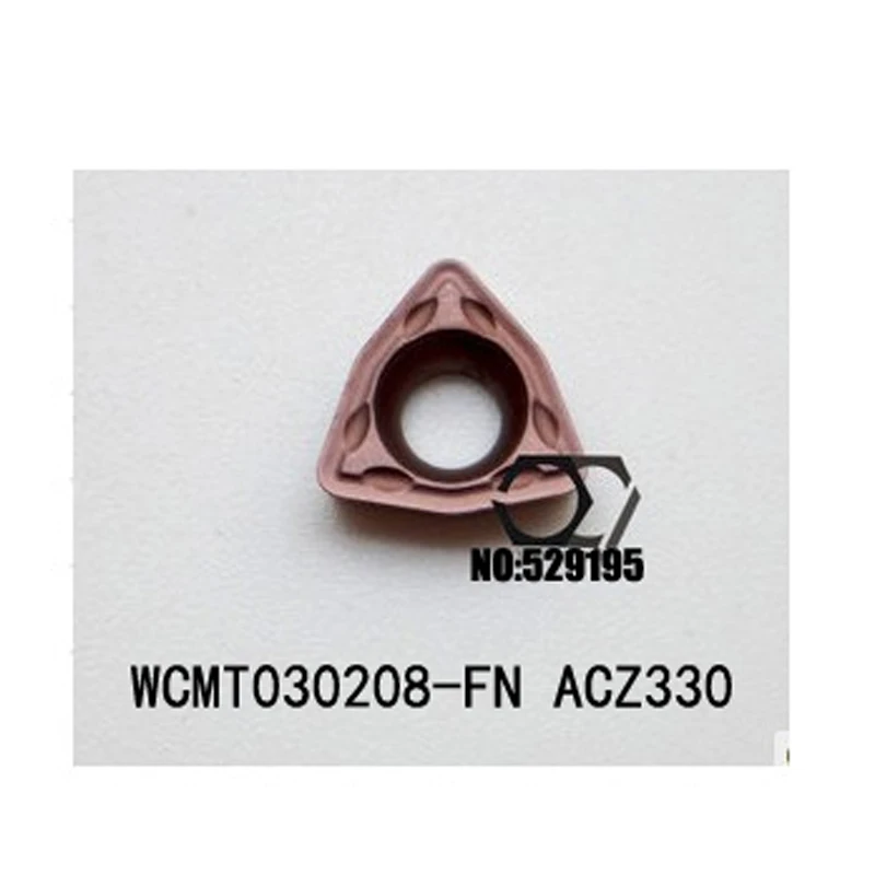 Sumito WCMT030208 FN ACZ330 карбидные вставки WCMT 030208 токарный станок резак инструменты CNC