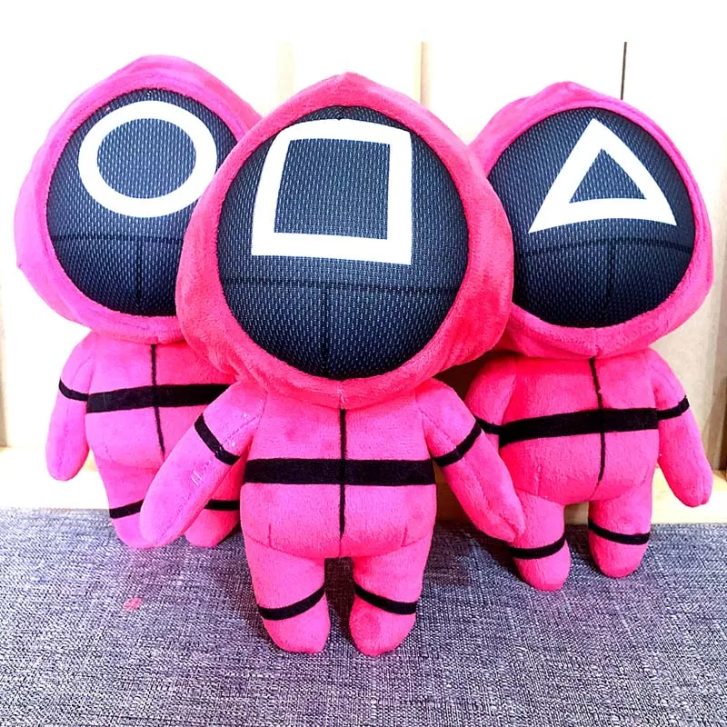 

20cm Squid Game Stuffed Plush Toys Korea TV Squid Game Peluche Soft Doll Room Decoration Halloween Christmas Gifts for Children