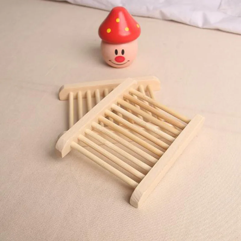 

Модная деревянная мыльница трапециевидная мыльница натуральное деревянное мыло коробка держатель для мыла для ванной экологический уход