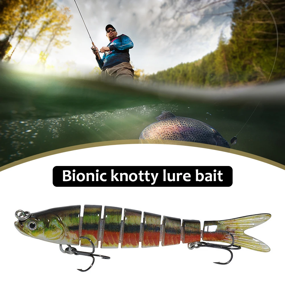 

Рыболовные приманки, многосекционные, 135 мм, тонущие, жесткие, искусственные реалистичные воблеры, приманка на щуку, рыболовные снасти, прим...