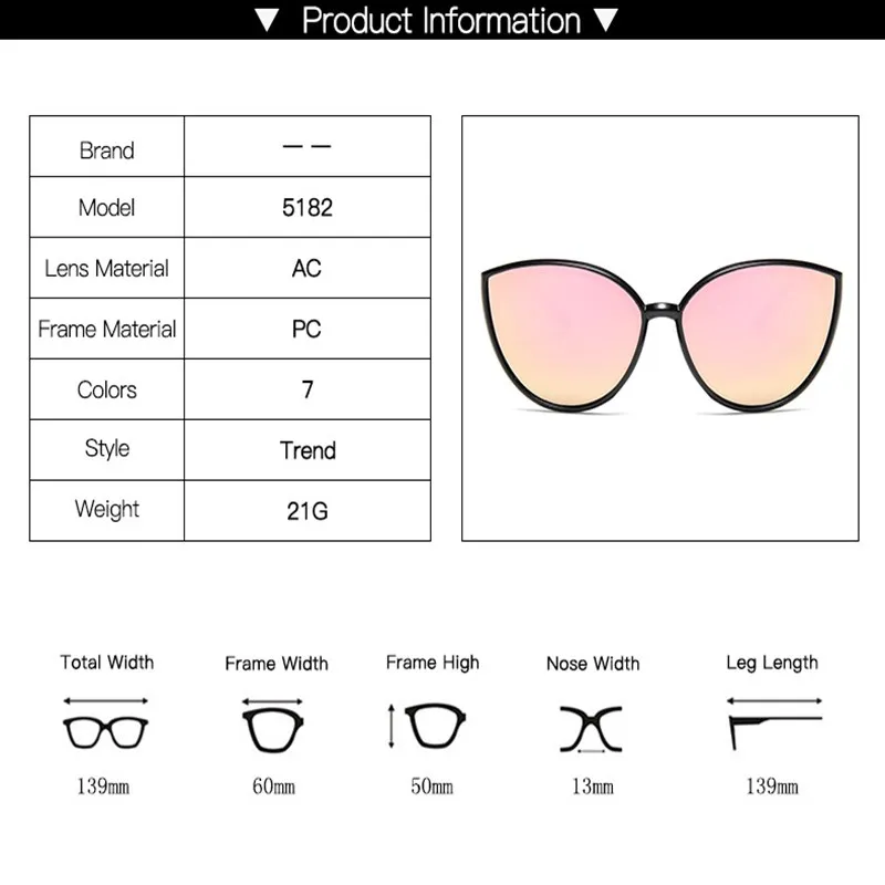 2021 модные пластиковые женские солнцезащитные очки кошачий глаз Роскошные