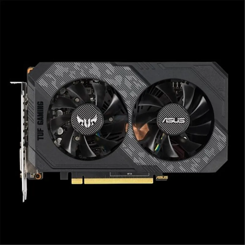 Asus TUF-GTX1660-O6G-GAMING Graphics card NVIDIA® GeForce GTX 1660 GDDR5 6GB Desktop Computer Gaming Video Card | Компьютеры и офис