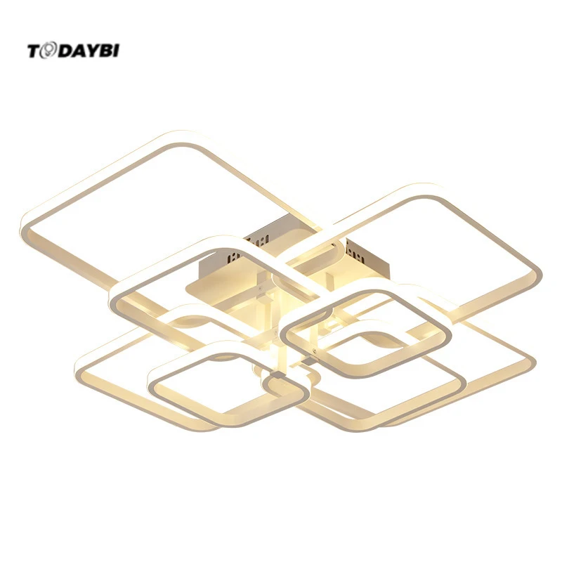 

Modern LED Nordic Chandelier with Remote Control Acrylic Lights for Living Room Bedroom Home Decor Chandelier Ceiling Fixtures