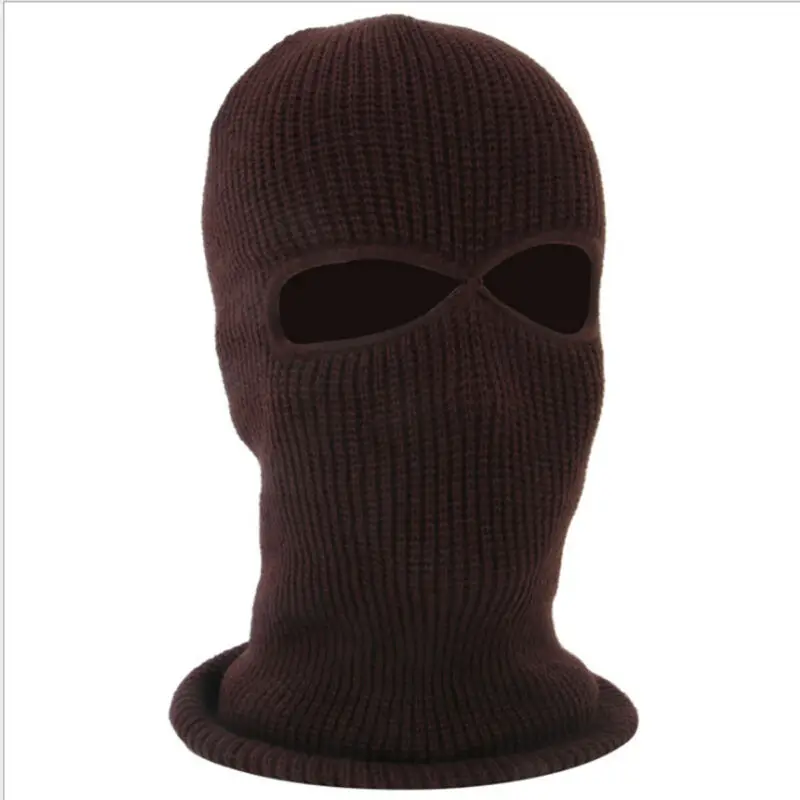 Шикарная термальная вязаная Балаклава Шапка капюшон для лыжного велосипеда