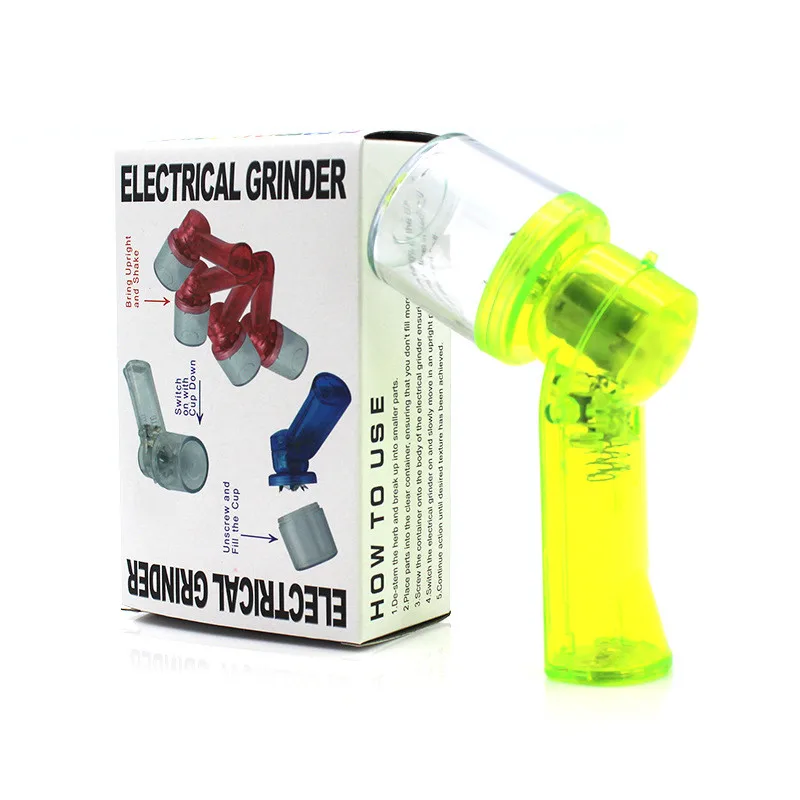 Электрическая измельчитель трав для сорняков ручной табака случайный цвет