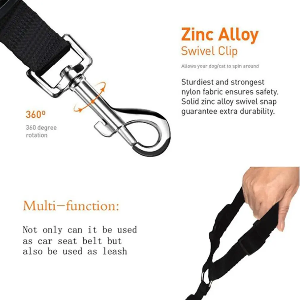 Ошейник для собаки квалифицированный безопасный ремень безопасности питомца