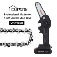 mini chainsaw chain 4 inch chainsaw chain guide saw chain replacement portable new 35pcs