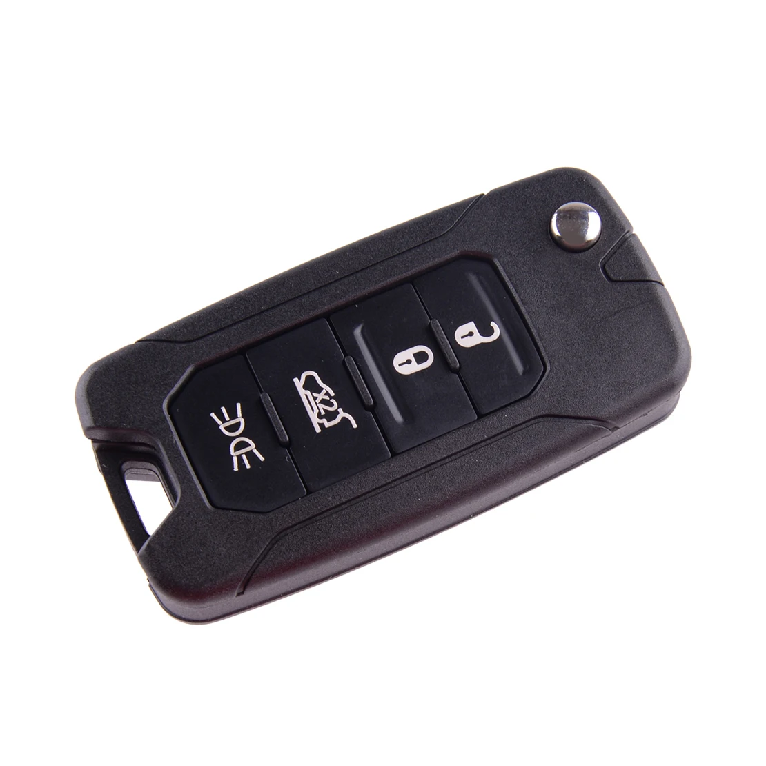 

Car 4 Buttons Flip Remote Key Case Cover Fob Shell Fit for Jeep Renegade 2018 2017 2016 2015