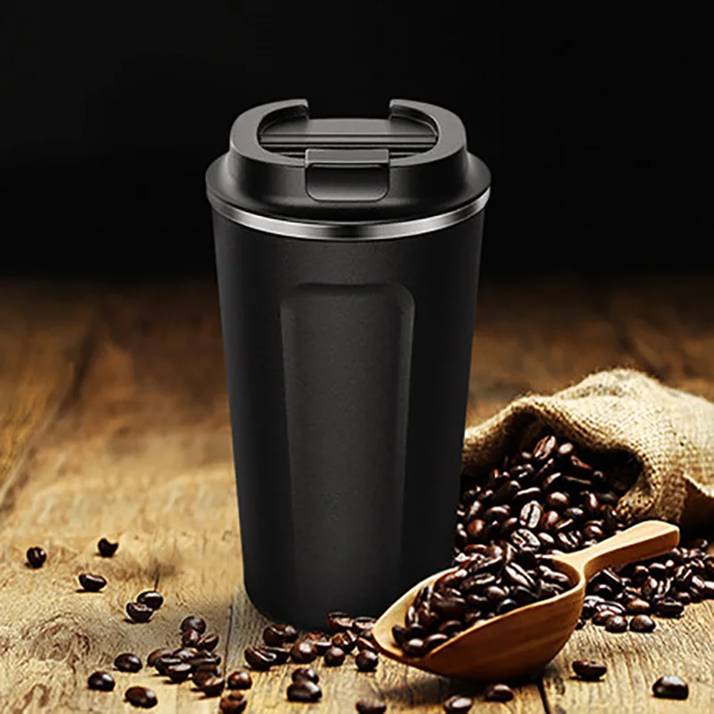 Креативная кружка для кофе BAISPO с крышкой термоскладная бутылка воды чашка из