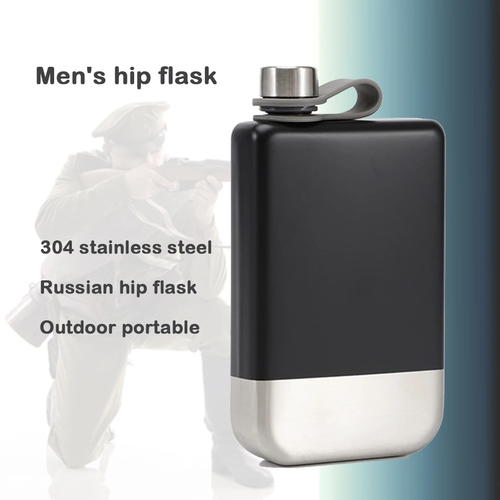 

Фляга набедренная портативная из нержавеющей стали, 9 унций, 304 дюйма