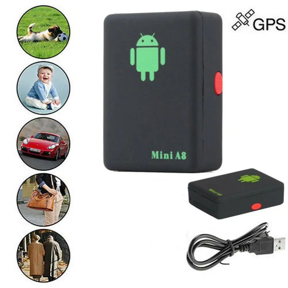 GPS локатор CAIRUTE Q0G2 для детей и домашних животных портативный мини GSM/GPRS/GPS в режиме