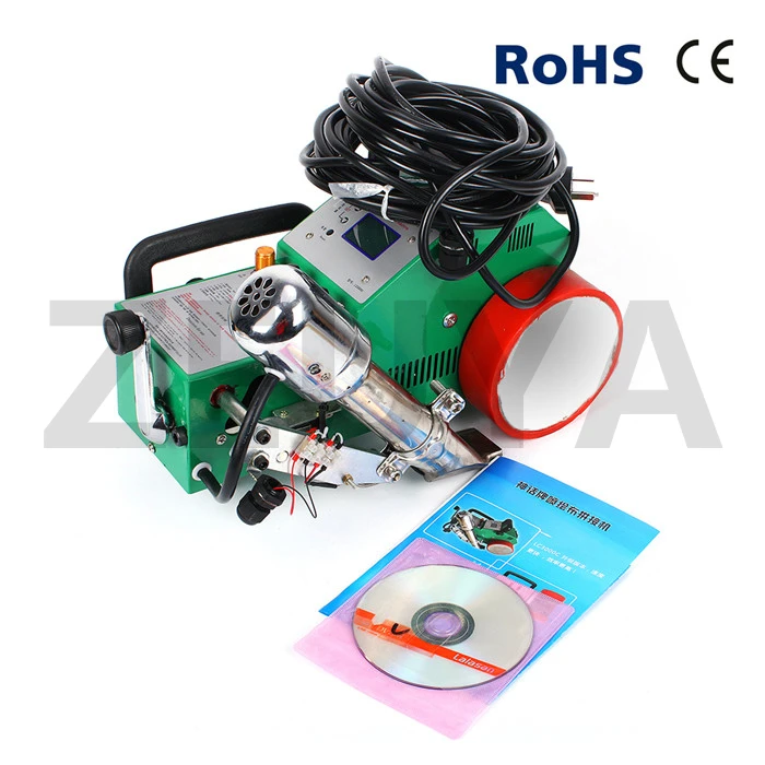 

semi-automatic gun hot air poster pvc banner welding 2000w for plastic