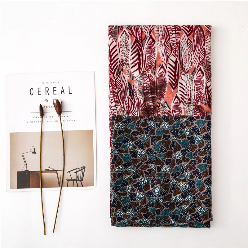 Новый элегантный модный шарф из вискозы в богемном стиле Классический