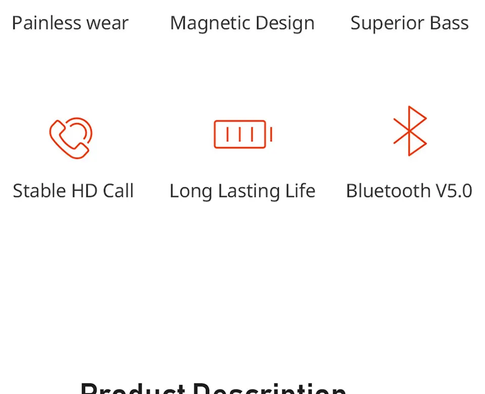 FANGTUOSI беспроводные Bluetooth наушники HiFi стерео спортивные наушники для бега гарнитура наушники аурикулярный с микрофоном для iPhone samsung IOS
