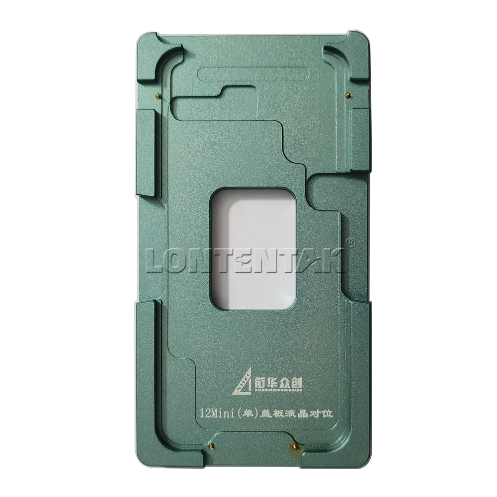 Alignment Mold For iPhones 12mini 12pro 12promax 12 series Glass Mat Rubber Precise Positioning Replacement LCD Laminating | Мобильные