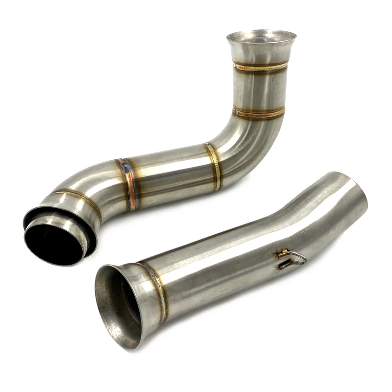 

For KTM 790 Middle Link Pipe Motorbike Exhaust Pipe Modified Stainless Steel Moto Escape Mid Link Connect Pipe